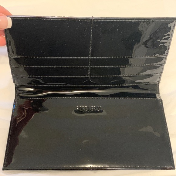 Black Pleather Wallet - Picture 2 of 2